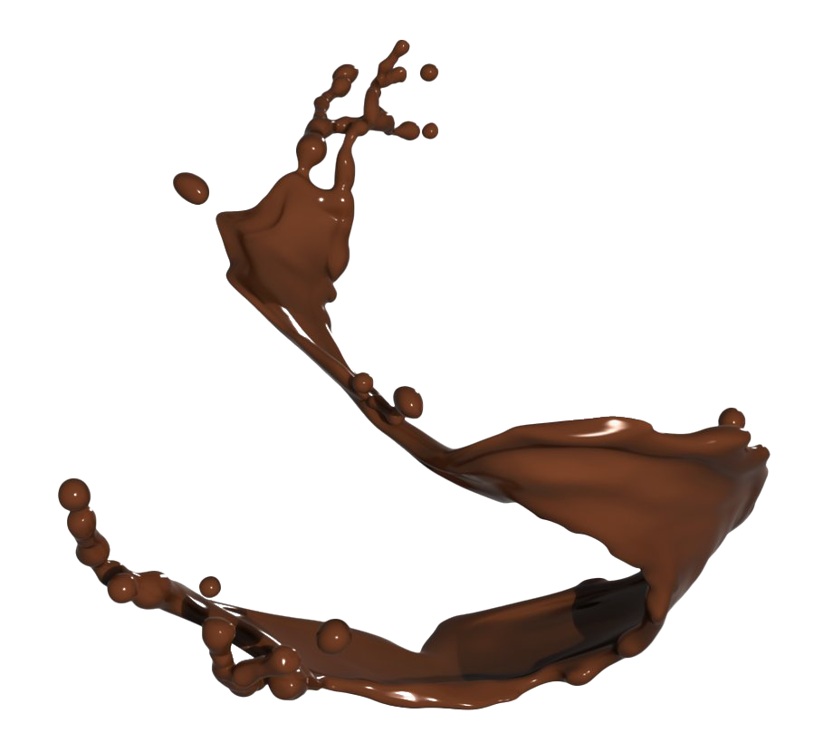 Chocolate Milk Splash PNG