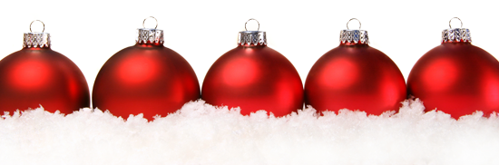 Christmas Baubles PNG High Quality Image