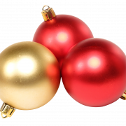 Christmas Baubles PNG Image File