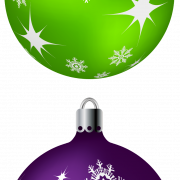 Christmas Baubles PNG Image HD