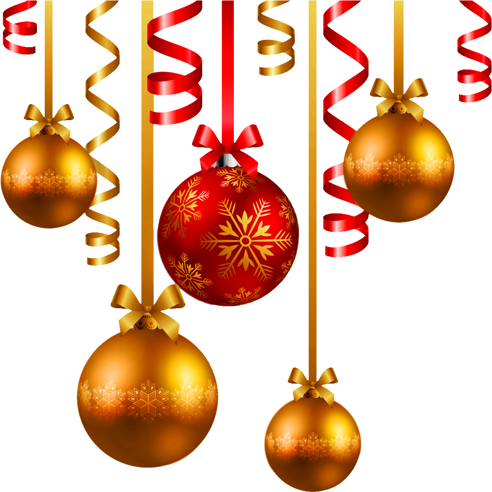 Christmas Baubles PNG
