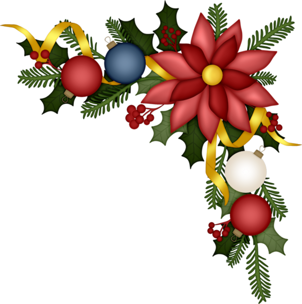 Christmas Corner PNG Clipart