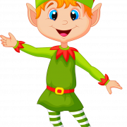 Archivo de imagen PNG de Elfo de Navidad