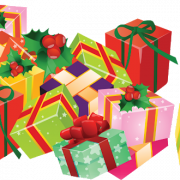Archivo de imagen PNG de regalo de Navidad