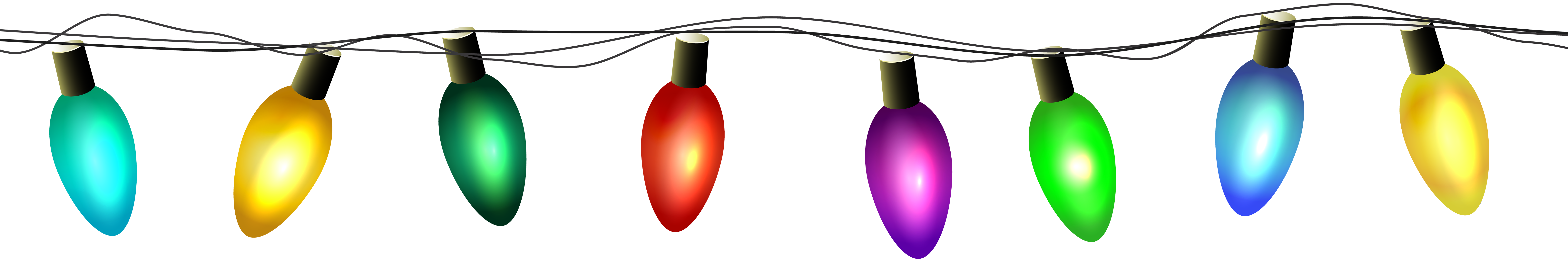 Christmas Lights Decoration PNG Clipart