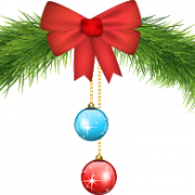 File immagine PNG decorazione di ornamenti natalizi