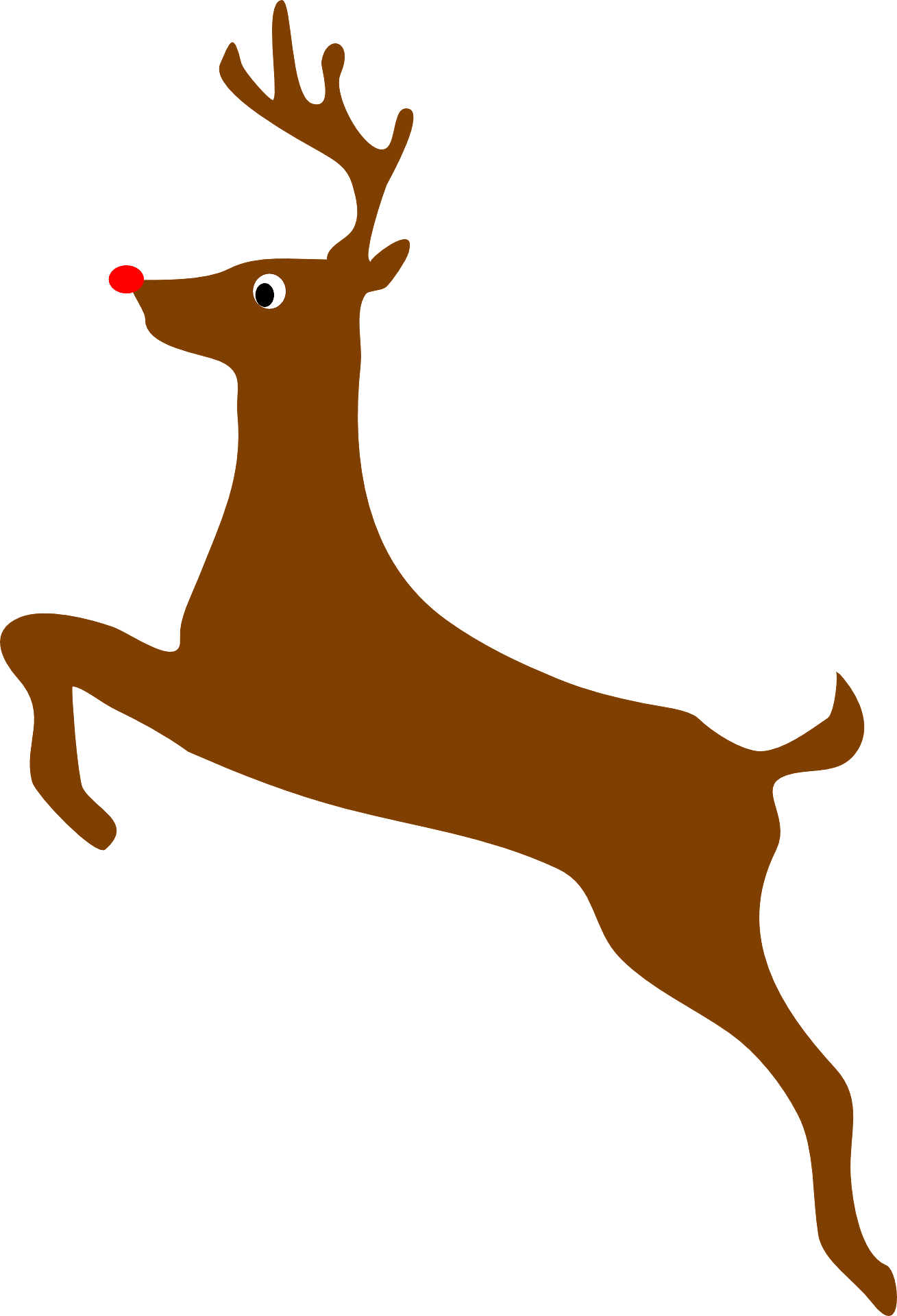 Christmas Reindeer PNG Image File