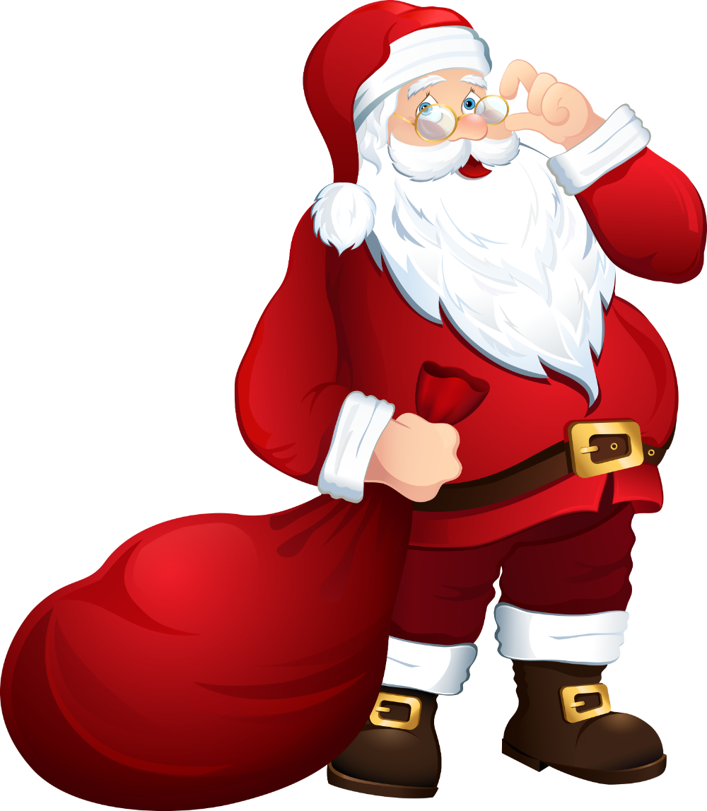 Kerstmis Santa Claus PNG Afbeelding