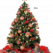 هدية شجرة عيد الميلاد شفافة