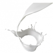 Circle Milk Splash PNG Clipart