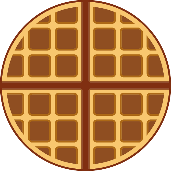 Circle Waffle Transparent