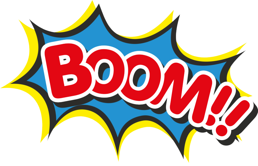 Comic Boom PNG Picture