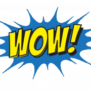 Comic Вау Png Picture