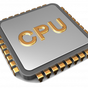 File PNG del processore del computer