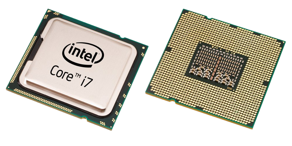 Immagini PNG del processore di computer