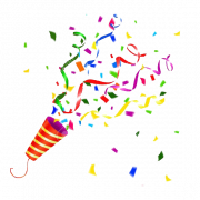 Confetti Party PNG kostenloser Download