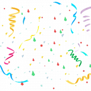 Confetti Party Png бесплатное изображение