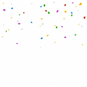 Confetti Party PNG afbeeldingsbestand