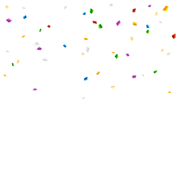Confetti Party PNG Image File