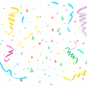 Confetti Party PNG Pic