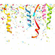 Confetti Party PNG Picture