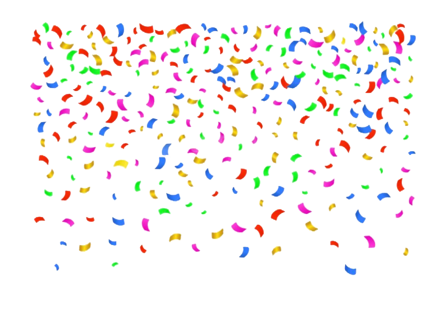 Confetti Party PNG