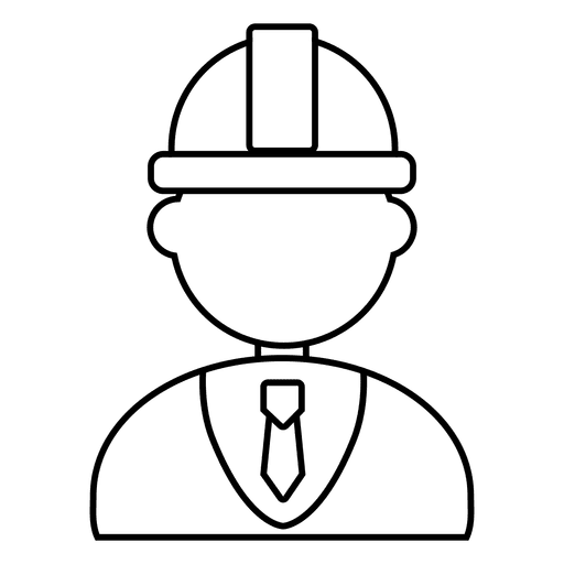 Construction Engineer Transparent