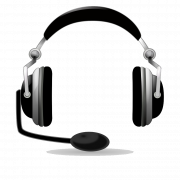 Cool Gaming Headset PNG Clipart