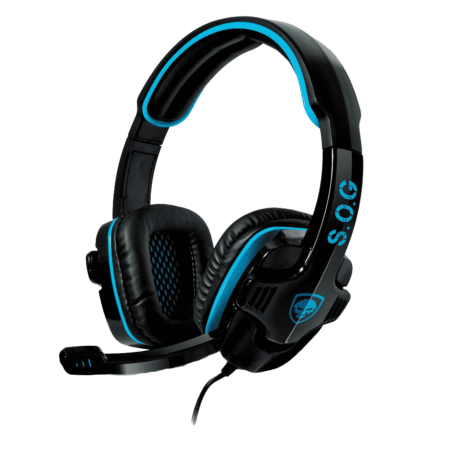 Cool Gaming Headset PNG Photo