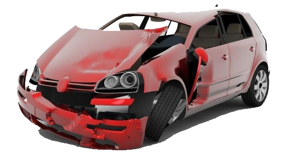 Crashed auto -ongeluk PNG Clipart