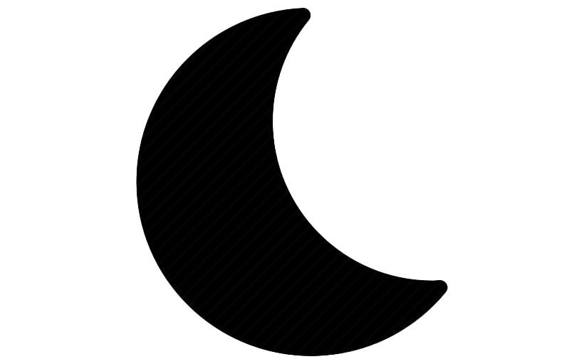 Crescent Moon PNG Free Image