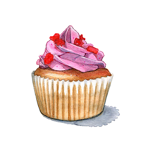 Cupcake Dessert PNG File Download Free