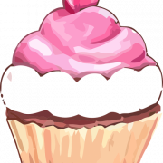 Cupcake Dessert PNG kostenloser Download