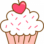Image PNG de dessert de cupcakes HD