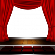 Curtain Theatre PNG รูปภาพฟรี