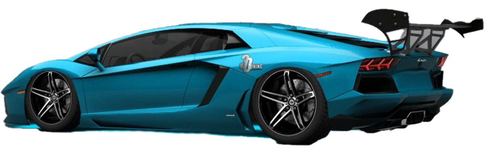 Custom Lamborghini Aventador PNG Image