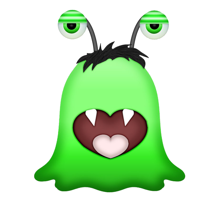 Cute Monster PNG Clipart