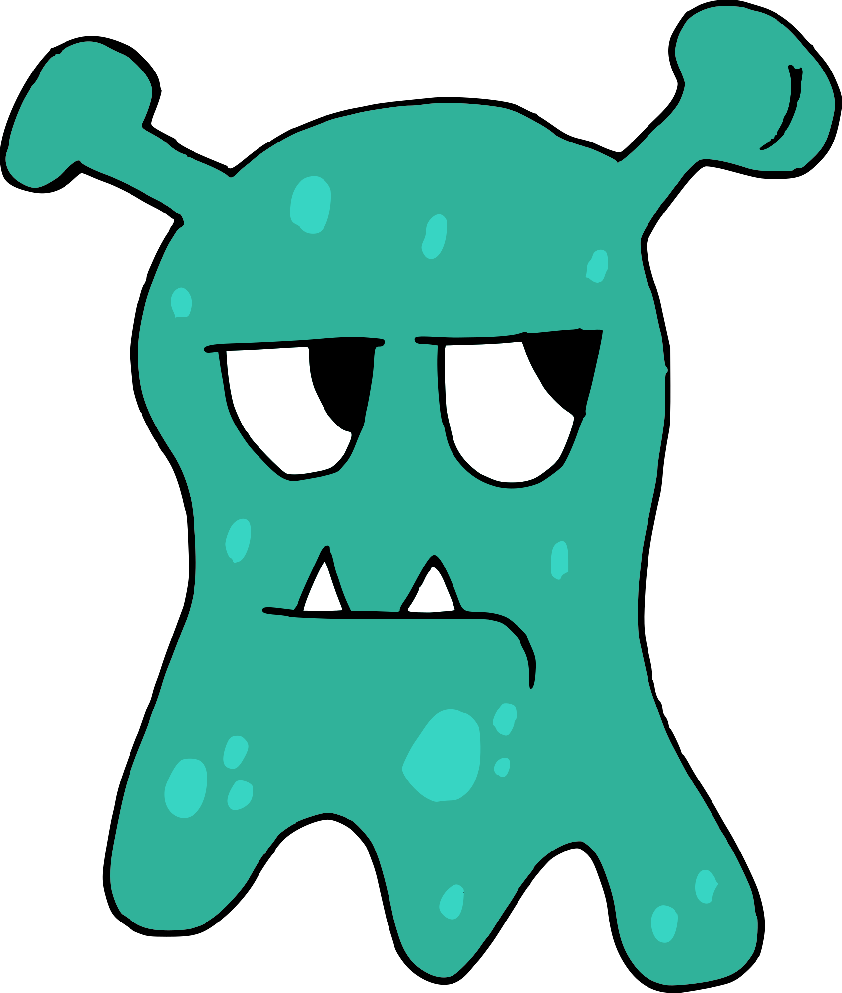 Cute Monster PNG Free Download