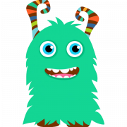 Cute Monster PNG Free Image