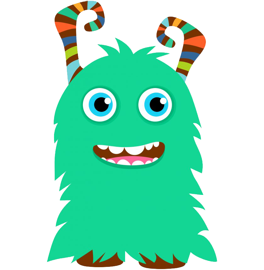 Cute Monster PNG Free Image