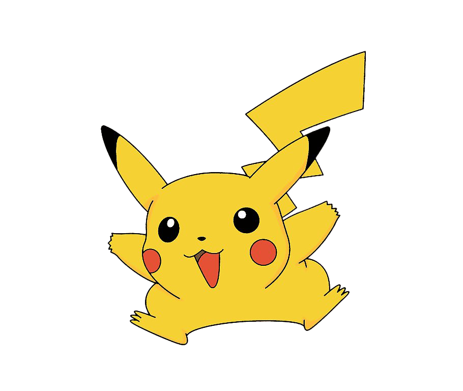 Cute Pikachu PNG Free Image