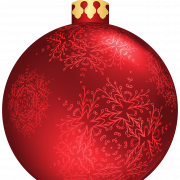 Palla di Natale decorata png scarica immagine