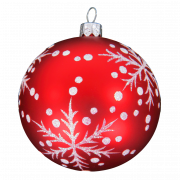 Palla di Natale decorata png immagine gratuita