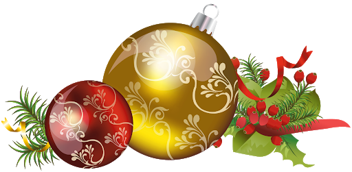 Decorated Christmas Ball PNG Image File
