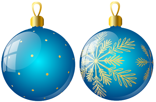 Decorated Christmas Ball PNG Images