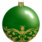 Foto di palla di Natale decorata