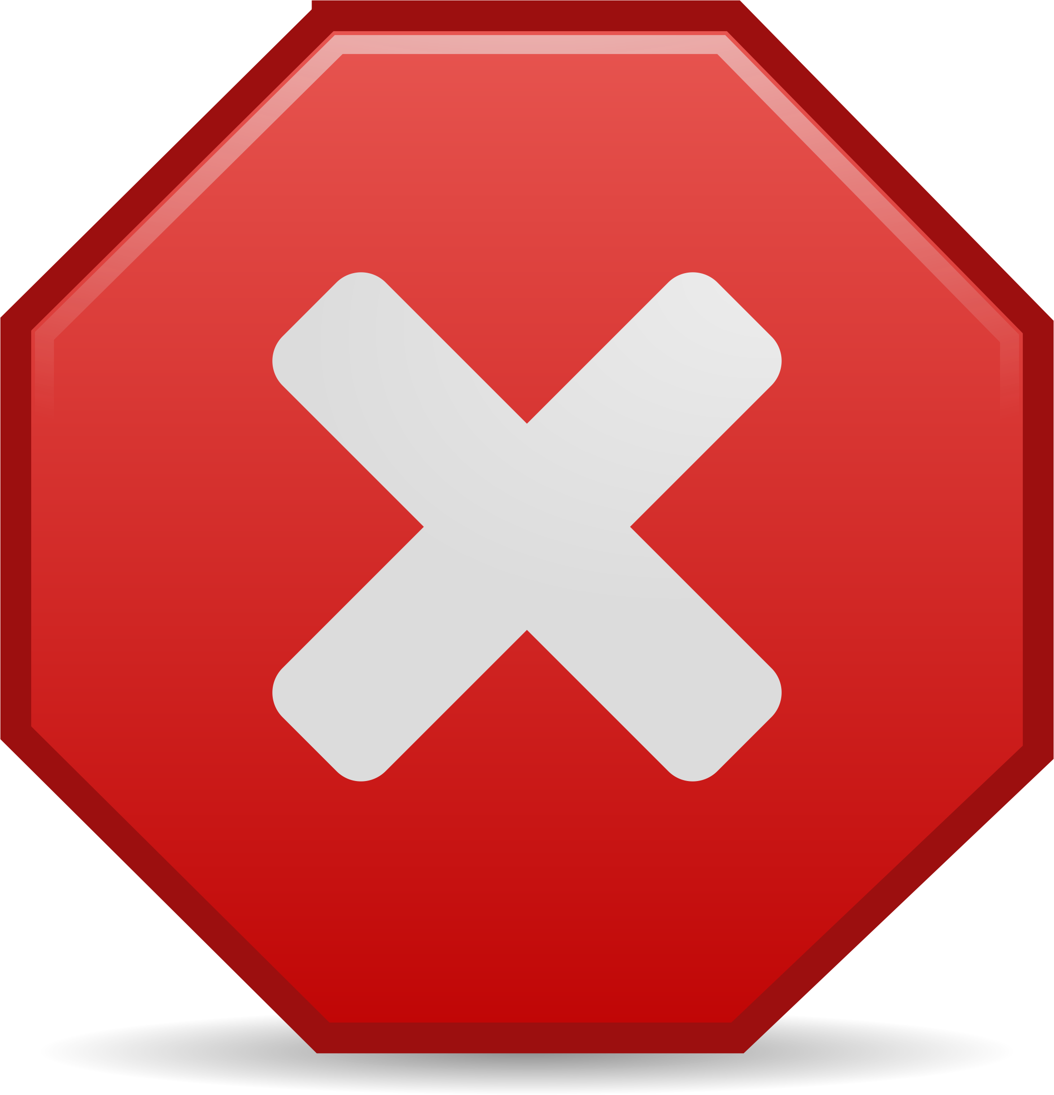 Delete Red X Button PNG Clipart