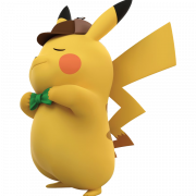 Детектив Pikachu PNG -файл