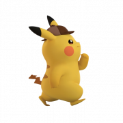 Rechercheur Pikachu transparant