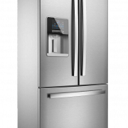 Image de téléchargement PNG de réfrigérateur à double porte